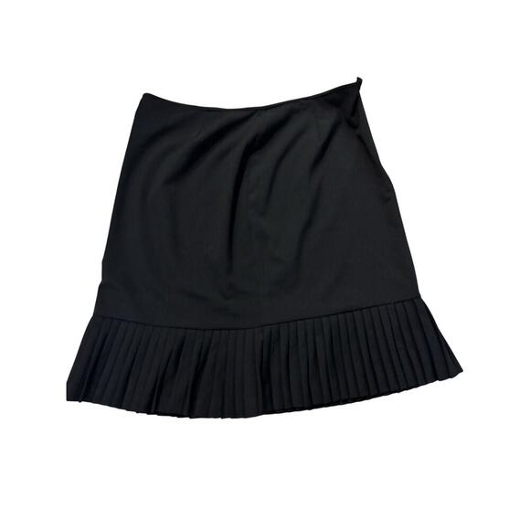 Briggs NY Black Skirt With Pleat Detail Size 16W - Picture 1 of 5